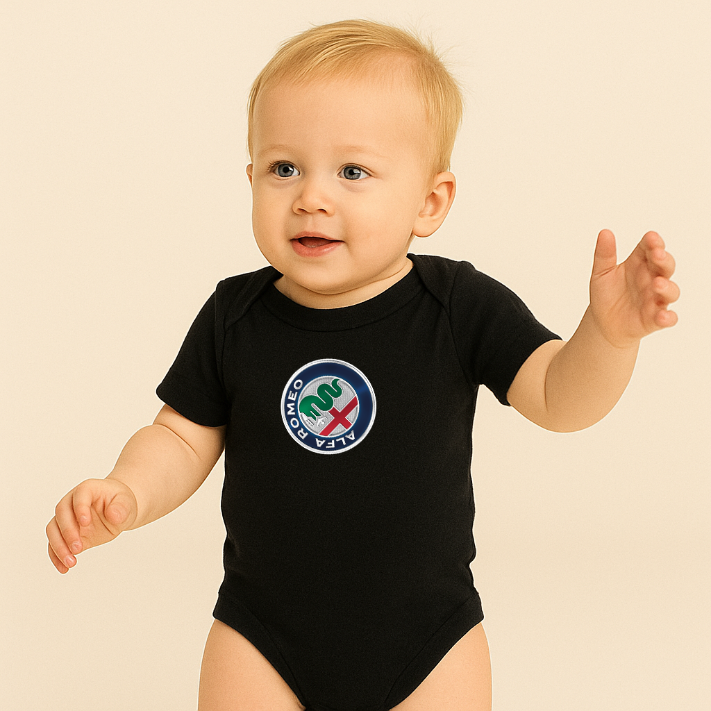 Alfa Romeo Car Baby Romper Onesie